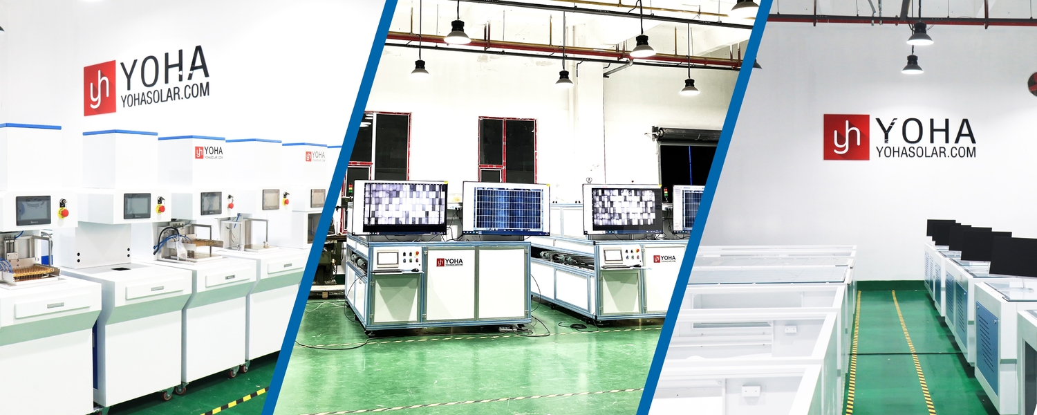 Ligne de production de panneaux solaires